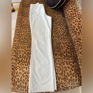 White Leather pants